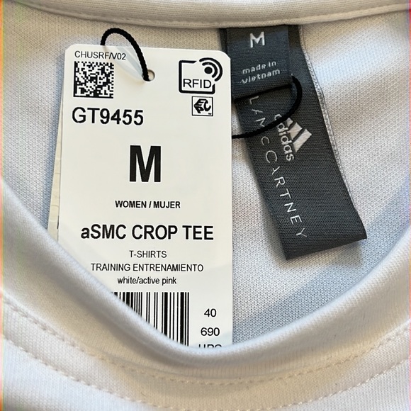 Adidas Stella McCartney Future Playground Crop Tee - Picture 9 of 16